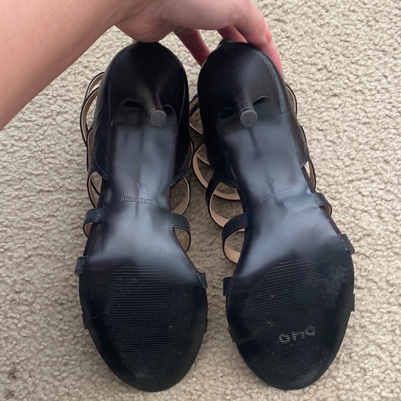 Nine West open toe heels - Picture 4 of 4